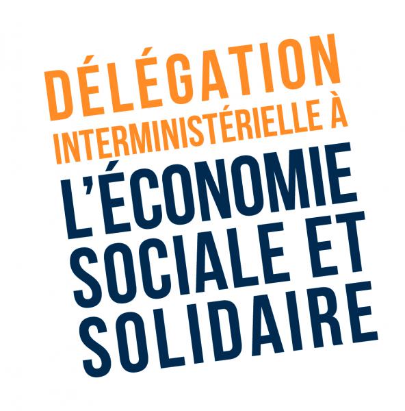 Logo de la délégation interministérielle à l'économie sociale et solidaire